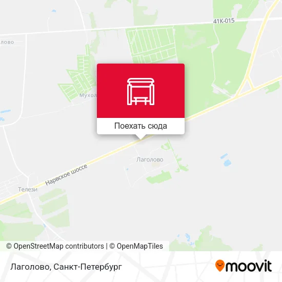 Карта Лаголово