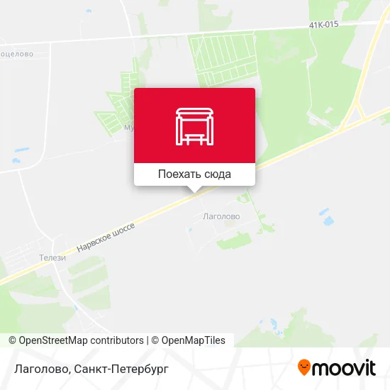 Карта Лаголово