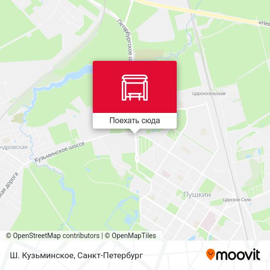 Карта Ш. Кузьминское