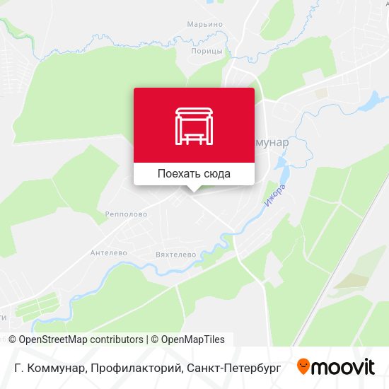 Карта Г. Коммунар, Профилакторий