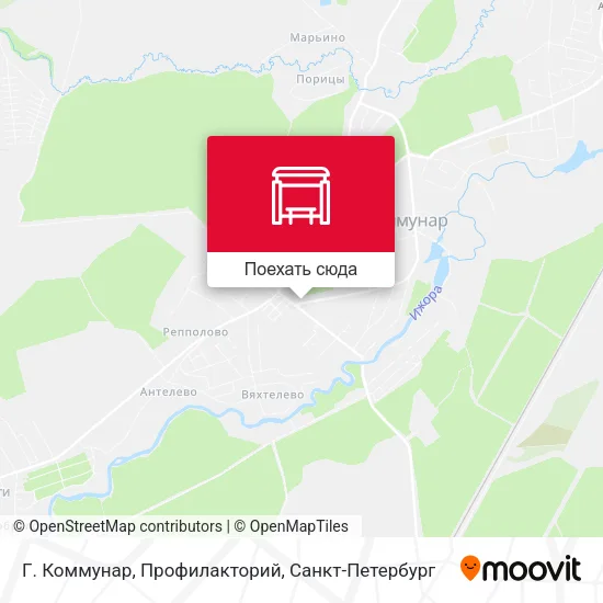 Карта Г. Коммунар, Профилакторий