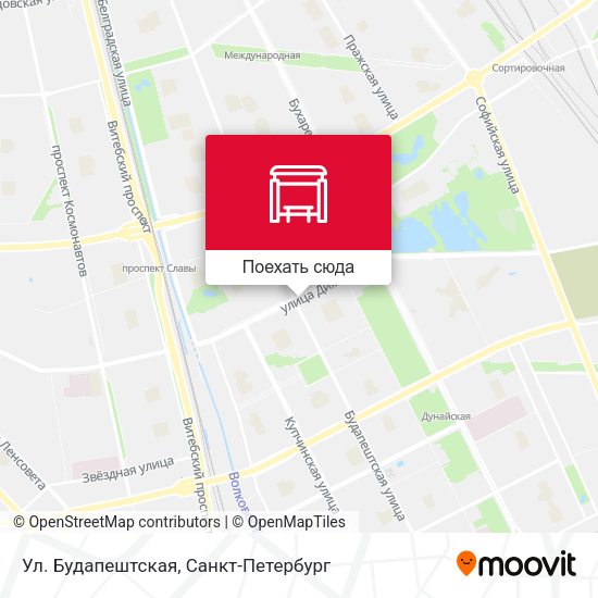 Карта Ул. Будапештская