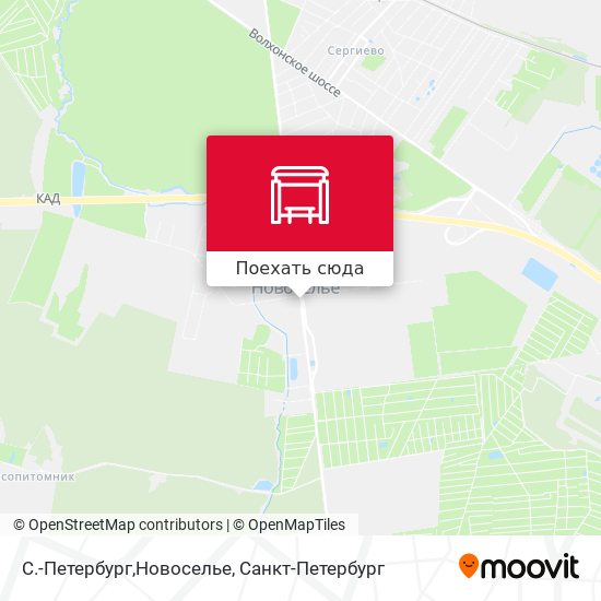 Карта С.-Петербург,Новоселье