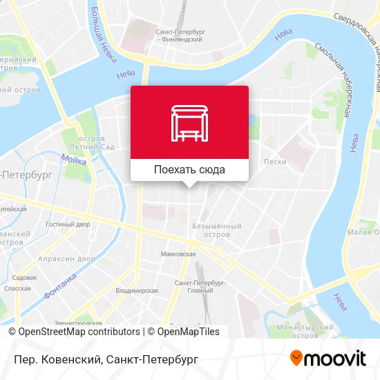 Карта Пер. Ковенский