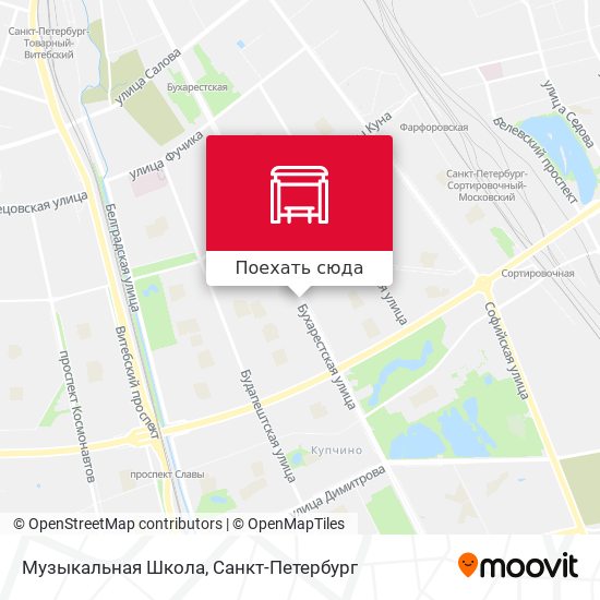 Карта Музыкальная Школа