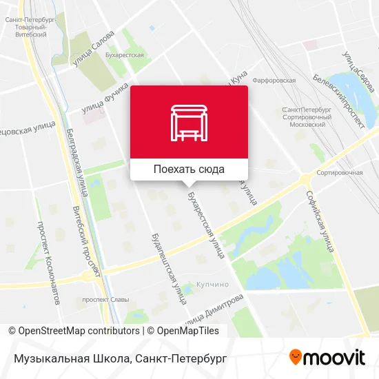 Карта Музыкальная Школа