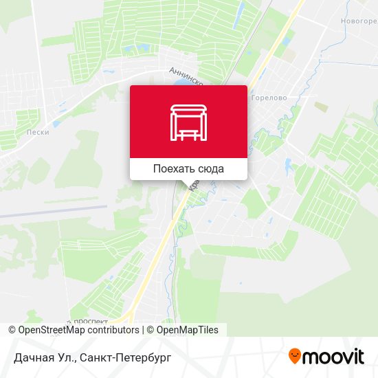 Карта Дачная Ул.