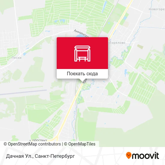 Карта Дачная Ул.