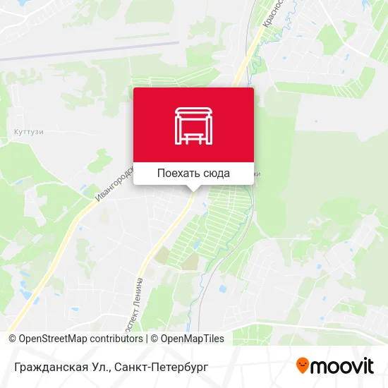 Карта Гражданская Ул.