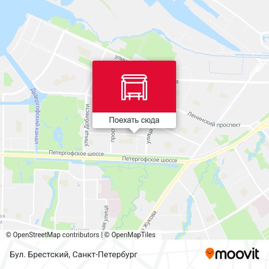 Карта Бул. Брестский