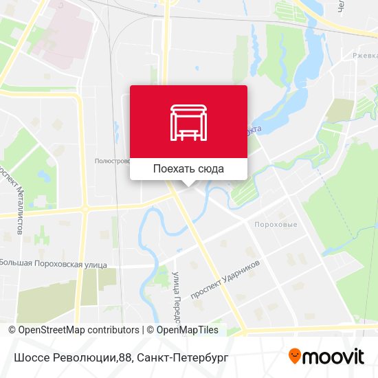 Карта Шоссе Революции,88