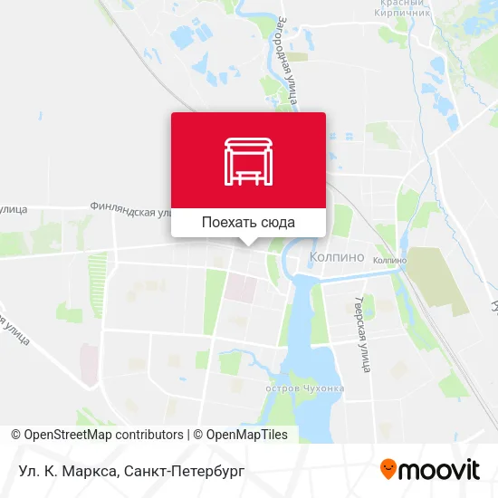 Карта Ул. К. Маркса