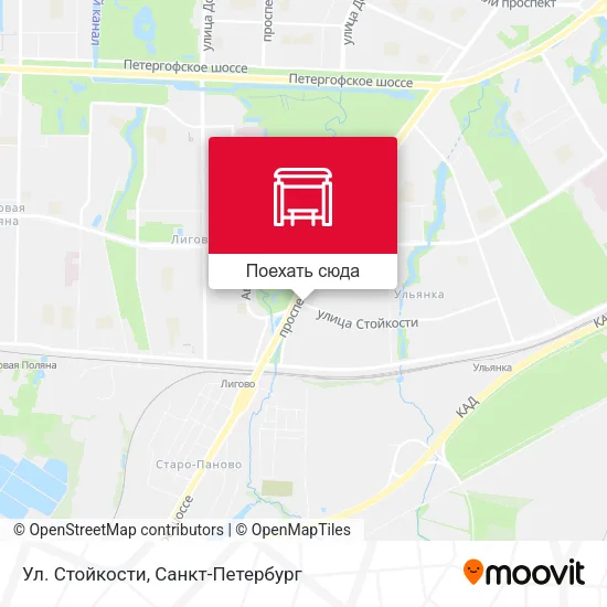 Карта Ул. Стойкости