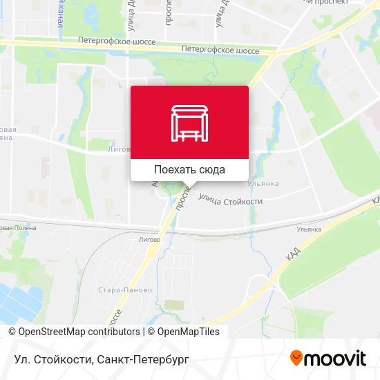 Карта Ул. Стойкости