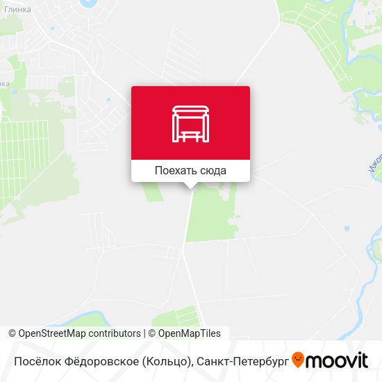 Карта Посёлок Фёдоровское (Кольцо)