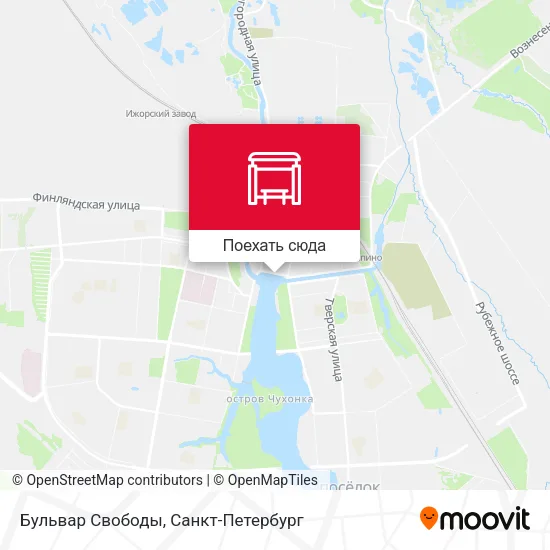 Карта Бульвар Свободы