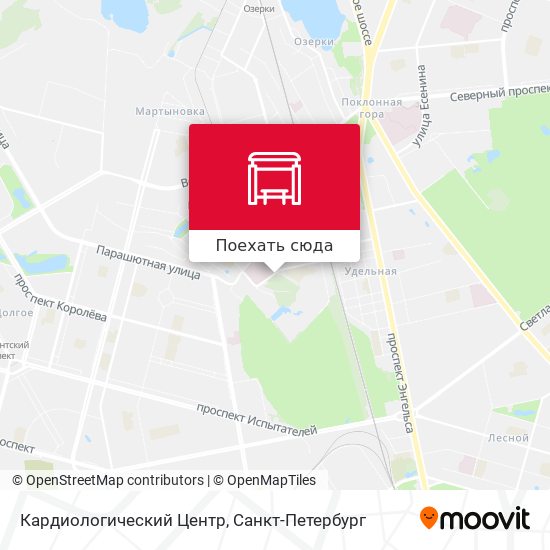 Карта Кардиологический Центр