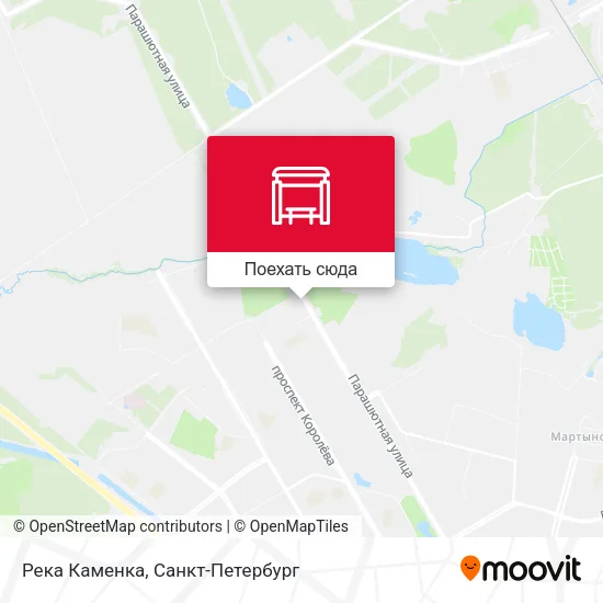 Карта Река Каменка