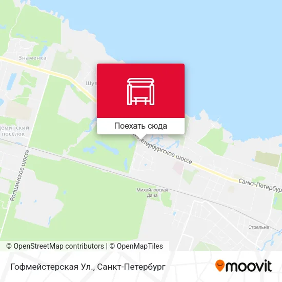 Карта Гофмейстерская Ул.