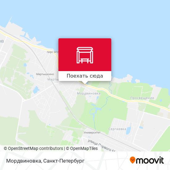 Карта Мордвиновка