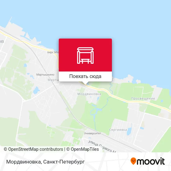 Карта Мордвиновка
