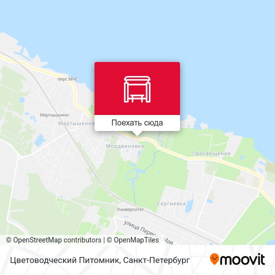 Карта Цветоводческий Питомник