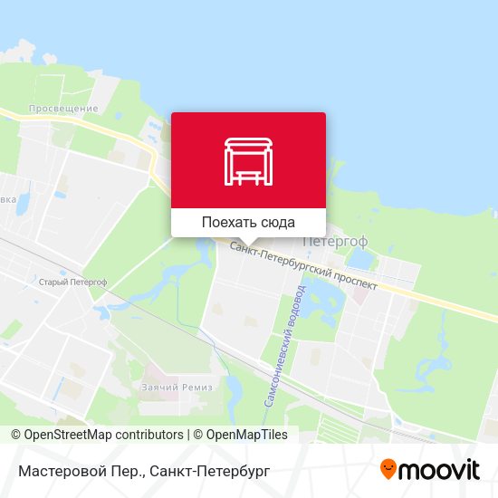 Карта Мастеровой Пер.