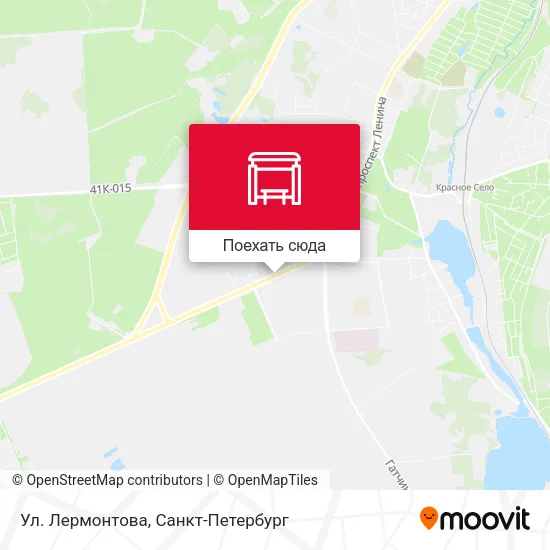 Карта Ул. Лермонтова
