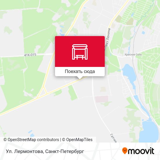 Карта Ул. Лермонтова