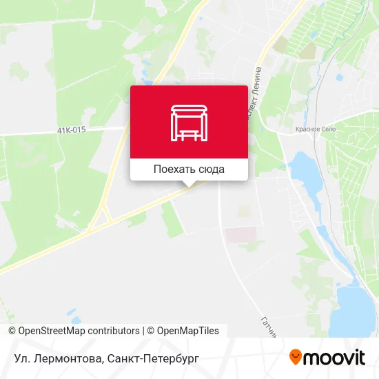 Карта Ул. Лермонтова