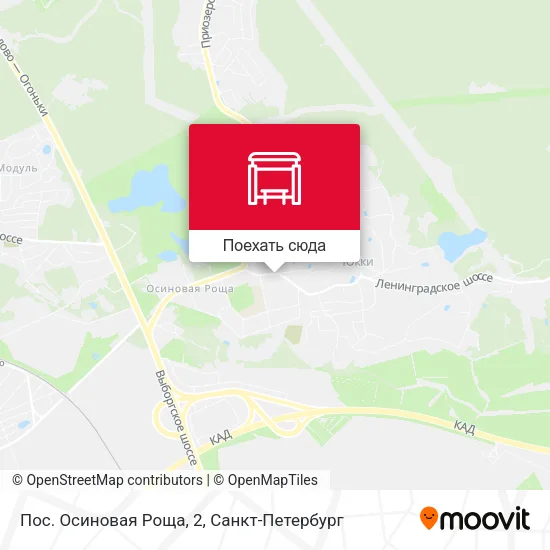 Карта Пос. Осиновая Роща, 2