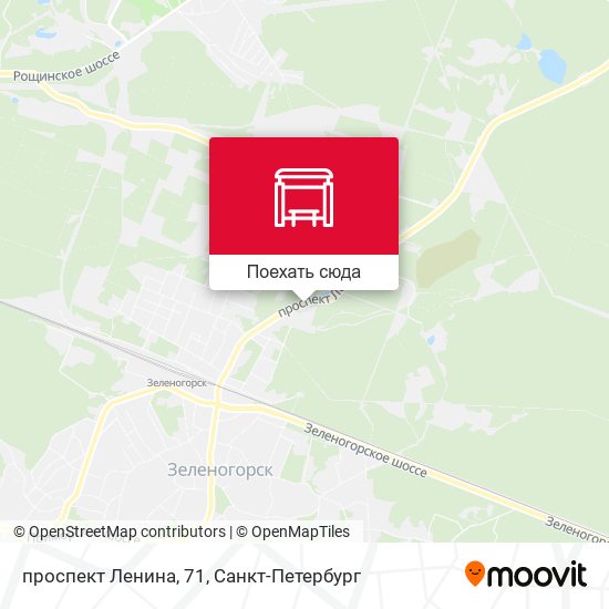 Карта проспект Ленина, 71