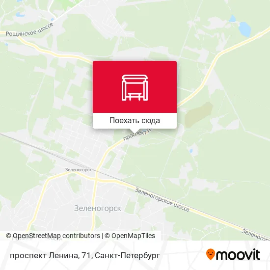 Карта проспект Ленина, 71