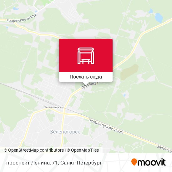 Карта проспект Ленина, 71