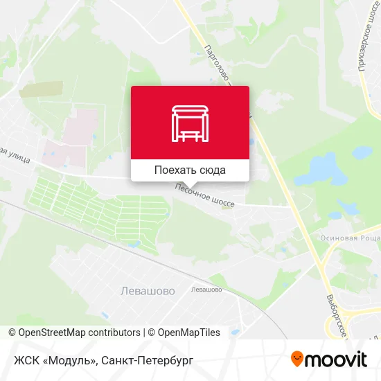 Карта ЖСК «Модуль»