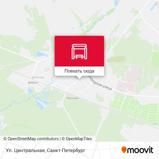 Карта Ул. Центральная