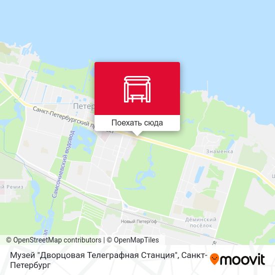 Карта Музей "Дворцовая Телеграфная Станция"