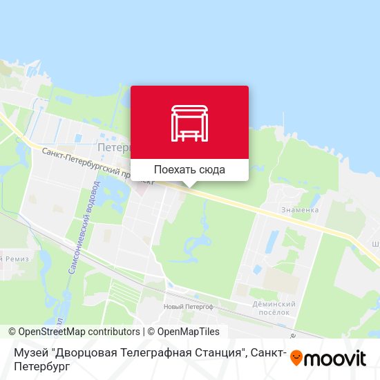 Карта Музей "Дворцовая Телеграфная Станция"