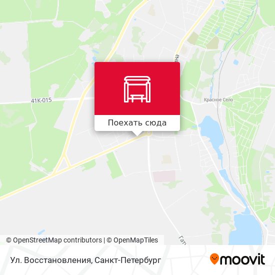 Карта Ул. Восстановления