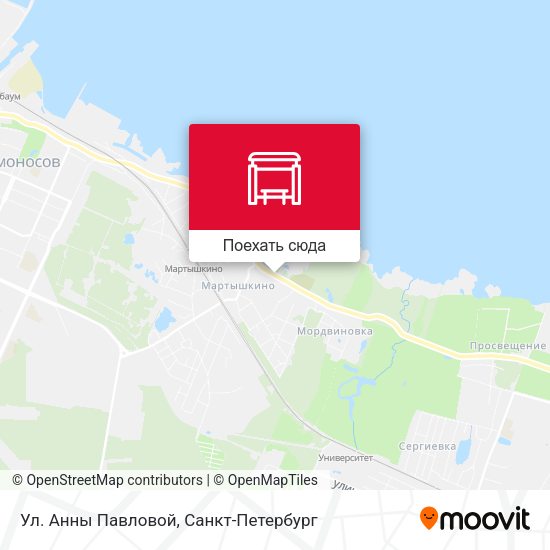 Карта Ул. Анны Павловой