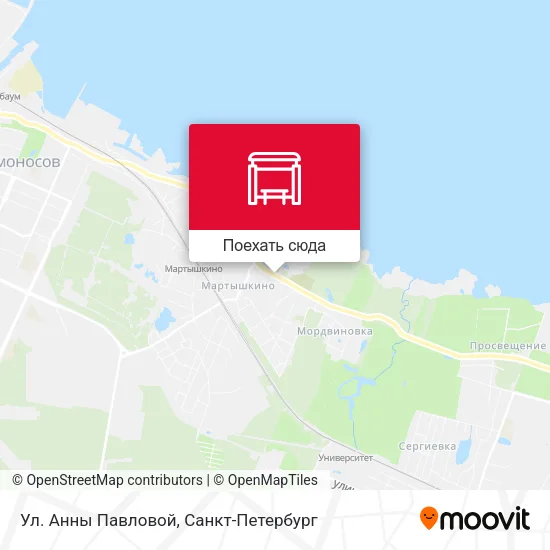 Карта Ул. Анны Павловой