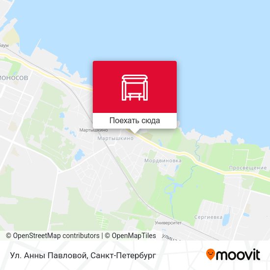 Карта Ул. Анны Павловой