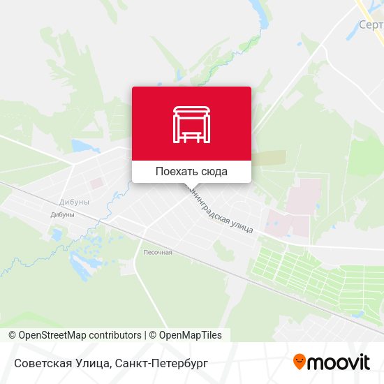 Карта Советская Улица