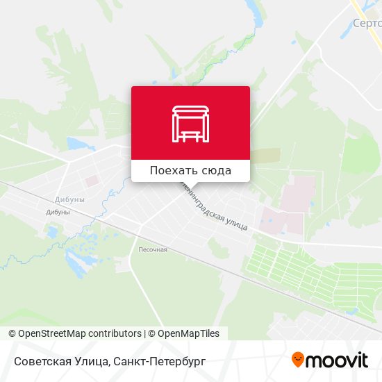 Карта Советская Улица