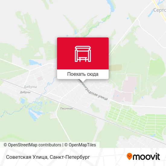 Карта Советская Улица