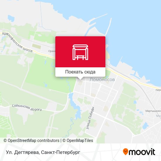 Карта Ул. Дегтярева