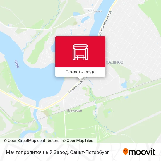 Карта Мачтопропиточный Завод