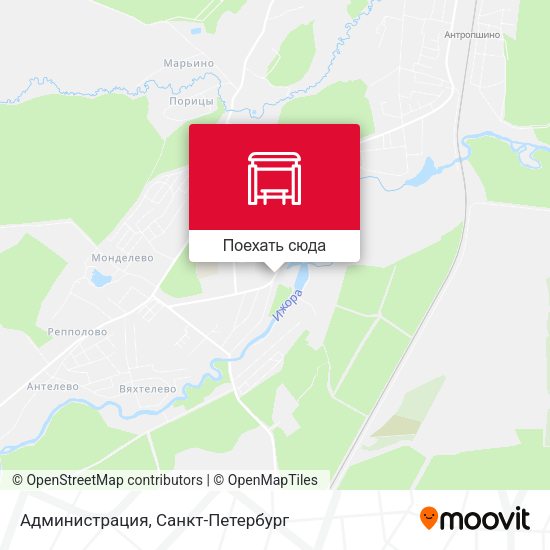 Карта Администрация