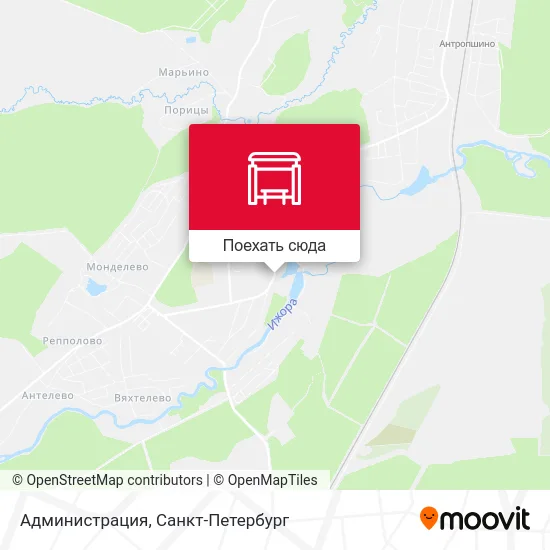 Карта Администрация