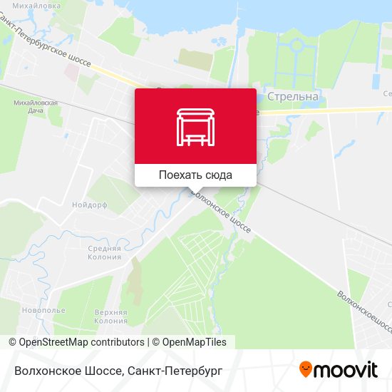 Карта Волхонское Шоссе